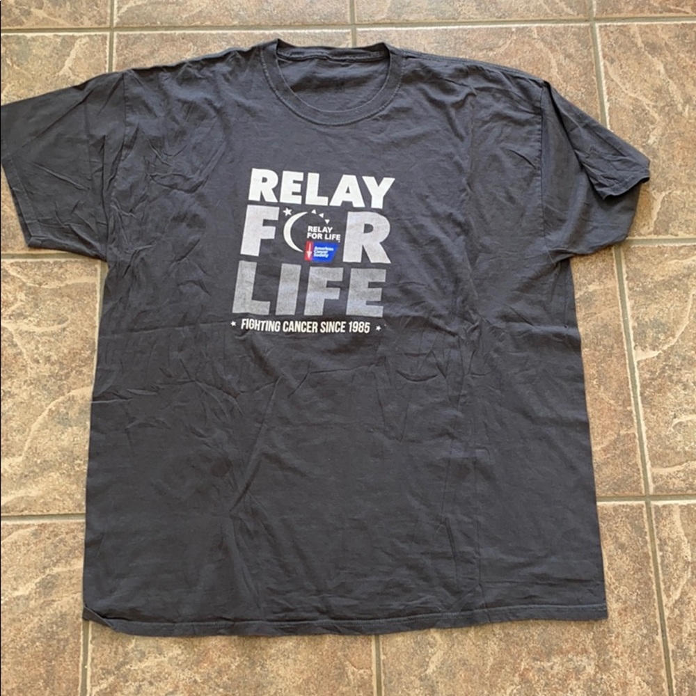 Relay for life oversized tee